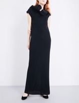 Thumbnail for your product : Chalayan Cowl-neck crepe dress