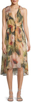 Thumbnail for your product : Haute Hippie Floral Wrap Dress