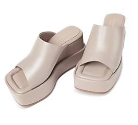 slip on white wedge sandals