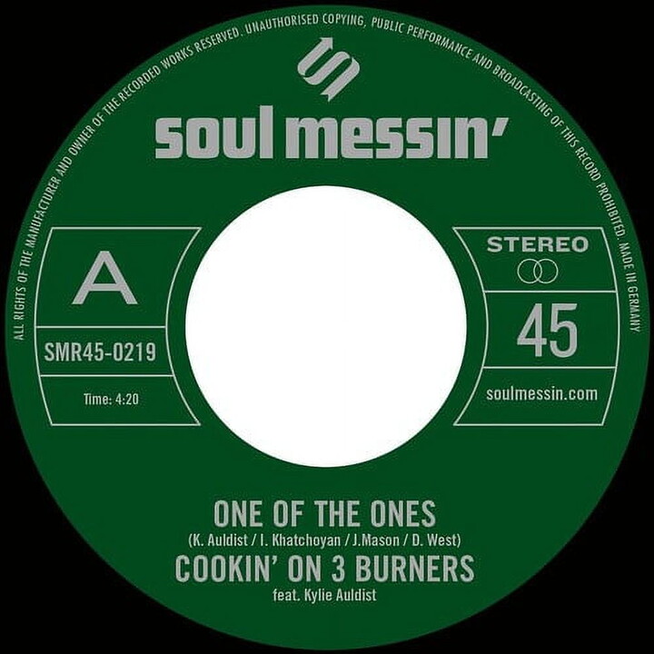 SOUL MESSIN' RECORDS Cookin' on 3 Burners - One Of The Ones / Force Of Nature - Music & Performance - Vinyl [7-Inch]
