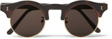 Thumbnail for your product : Illesteva Corsica Acetate and Metal Sunglasses