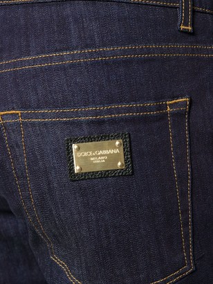 Dolce & Gabbana Straight-Leg Denim Jeans