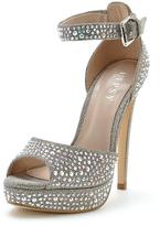 Thumbnail for your product : Lipsy Maddison Glitter Platform Sandals