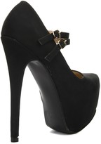Thumbnail for your product : Cape Robbin Polly Maryjane Platform Pump