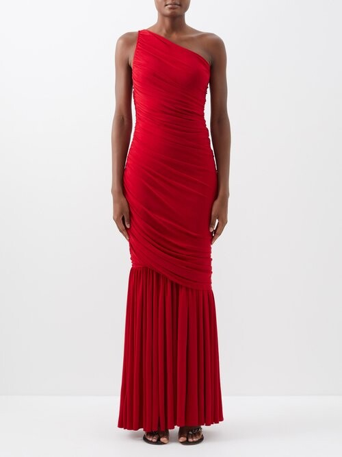 Norma Kamali Diana Fishtail Gown - ShopStyle Evening Dresses