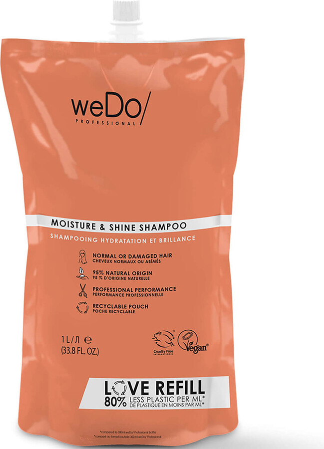 weDo/ Professional Moisture and Shine Shampoo Pouch 1000ml - ShopStyle