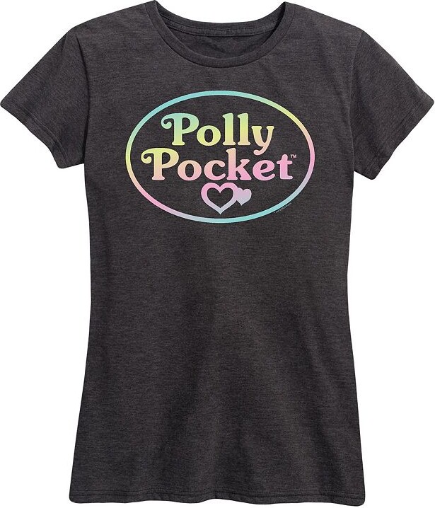 Polly Pocket Women's Ombre Logo Graphic Tee
