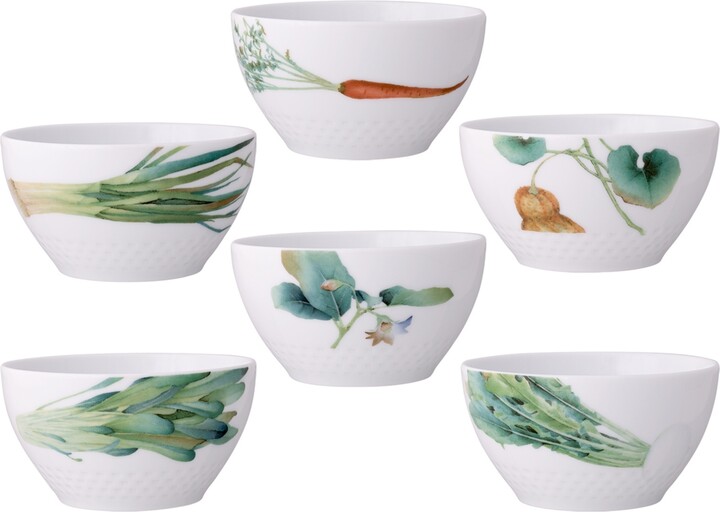 Noritake Kyoka Shunsai Bowls 12 oz Set/6