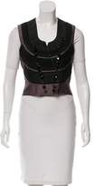 Thumbnail for your product : Jean Paul Gaultier Embroidered Button-Up Vest