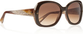 Thumbnail for your product : Lanvin Square-frame printed sunglasses