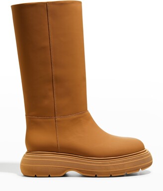 Gia X Pernille Calfskin Tall Rain Boots