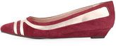 Thumbnail for your product : Seychelles Niteday Pointy Ballerina Flat, Burgundy/Rose Gold