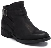born jorgette leather buckle strap bootie
