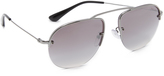 Thumbnail for your product : Prada Brow Bar Sunglasses