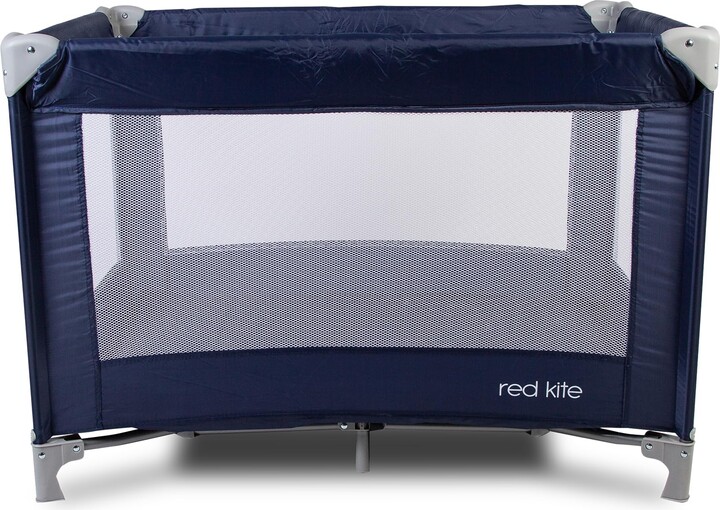 Red Kite Baby Sleeptight Travel Cot Blueberry. Lightweight padded