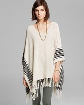 Thumbnail for your product : L'Agence LA't by Poncho - Fringe Melange Cotton Knit