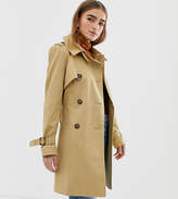 Thumbnail for your product : ASOS DESIGN Petite trench coat