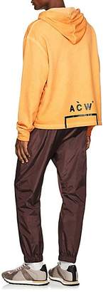 A-Cold-Wall* Men's Logo Cotton Terry Hoodie - Yellow