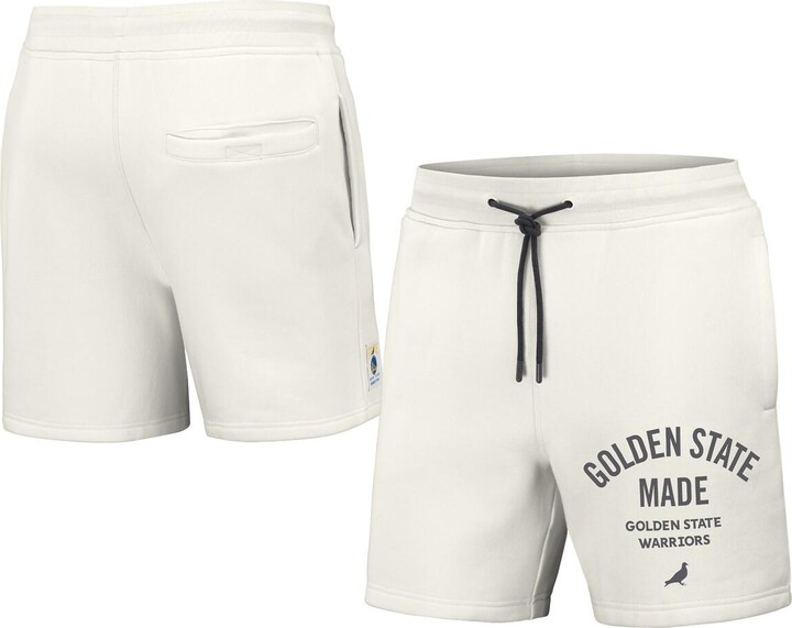 Staple Men's Nba x Cream Golden State Warriors Heavyweight Fleece Shorts