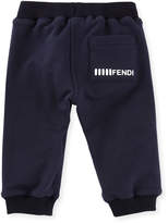 Thumbnail for your product : Fendi Logo Pocket Jogger Sweatpants, Size 12-24 Months