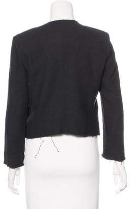 Band Of Outsiders Frayed Structured Jacket
