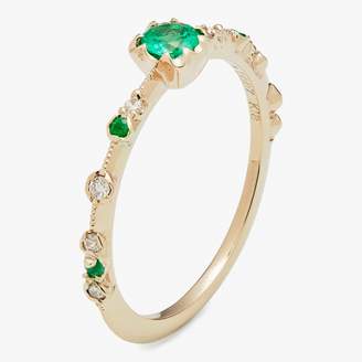 Kataoka Paeonia Emerald Ring