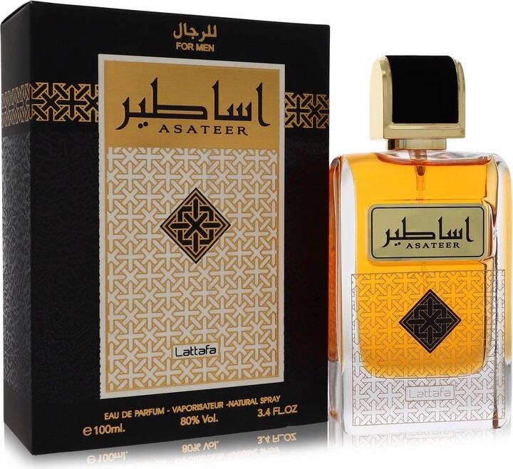 2pcs Combo Lattafa Asateer by Lattafa Eau De Parfum Spray 3.4 oz for Men