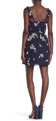 Cupcakes And Cashmere Lynette Floral Print Dress
