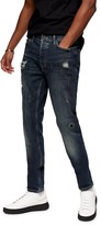 Thumbnail for your product : Topman Skinny Fit Rip & Repair Jeans