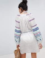 Thumbnail for your product : Seafolly Folk Embroidered Dress-White