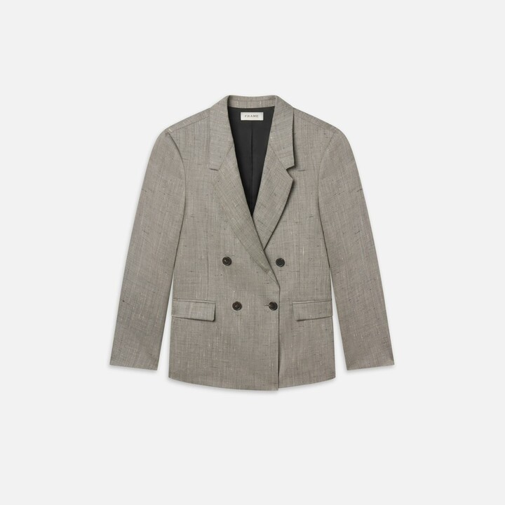 Women's Retro Double Breasted Blazer