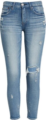 Moussy Lenwood Distressed Skinny Jeans