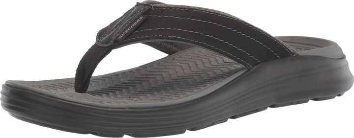 mens flip flops memory foam