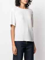 Thumbnail for your product : Bruno Manetti Drawstring Sleeve Blouse
