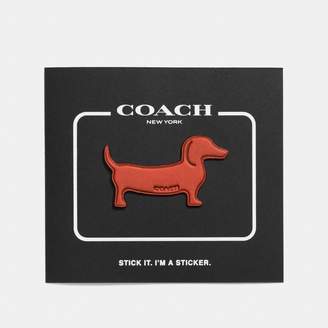 Coach Dog Sticker