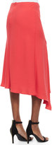 Thumbnail for your product : Nicholas Bias-Cut Woven Crepe Skirt