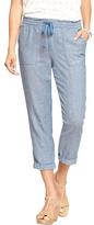 Thumbnail for your product : Old Navy Women's Linen-Blend Pants (24")