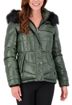 Vince Camuto Boys Warm Hooded Puffer Jacket Coat