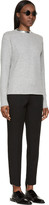 Thumbnail for your product : Paco Rabanne Grey Metallic Collar Pullover