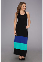 Thumbnail for your product : Calvin Klein T-Back Color Block Maxi Dress