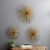 Thumbnail for your product : Deco 79 Metal Starburst 3D Wall Decor
