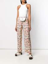 Thumbnail for your product : Paco Rabanne floral trousers