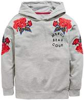 Thumbnail for your product : Very Floral Embroidered Detail Hoodie