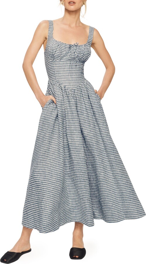 Reformation Balia Linen Sundress