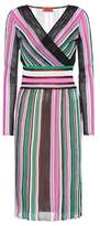 Missoni Cotton-blend striped dress 