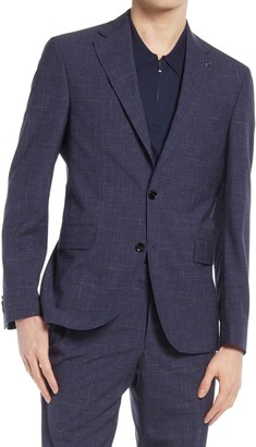Ted Baker Ralph Extra Slim Fit Solid Wool & Linen Suit