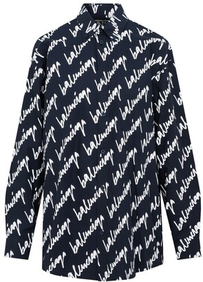 Balenciaga Scribble Large Fit Shirt
