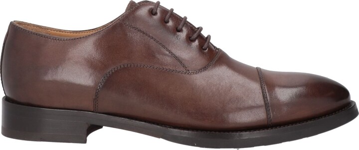 BRECOS Lace-up Shoes Brown - ShopStyle Flats