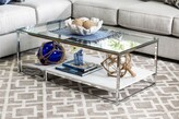 Thumbnail for your product : Tressie Coffee Table White/Chrome - HOMES: Inside + Out