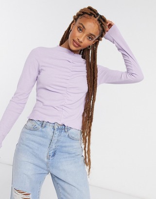 monki purple jeans